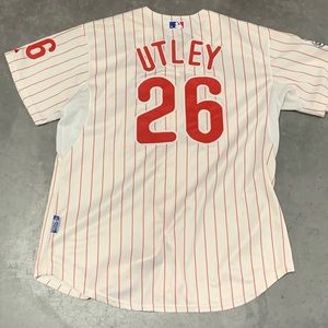 Philadelphia Phillies Chase Utley 2009 World Series Jersey